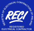 Bakarac Electro Limited, Dublin are Members of Registered Electrical Contractors of Ireland (RECI)